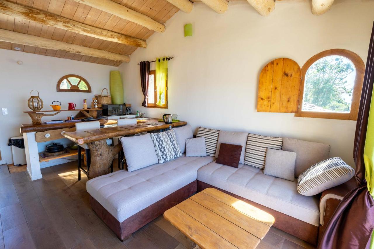 Coin De Paradis Vue Dominante Sur Mer, Montagne Et Tour Genoise Avec Jacuzzi Pino Zewnętrze zdjęcie