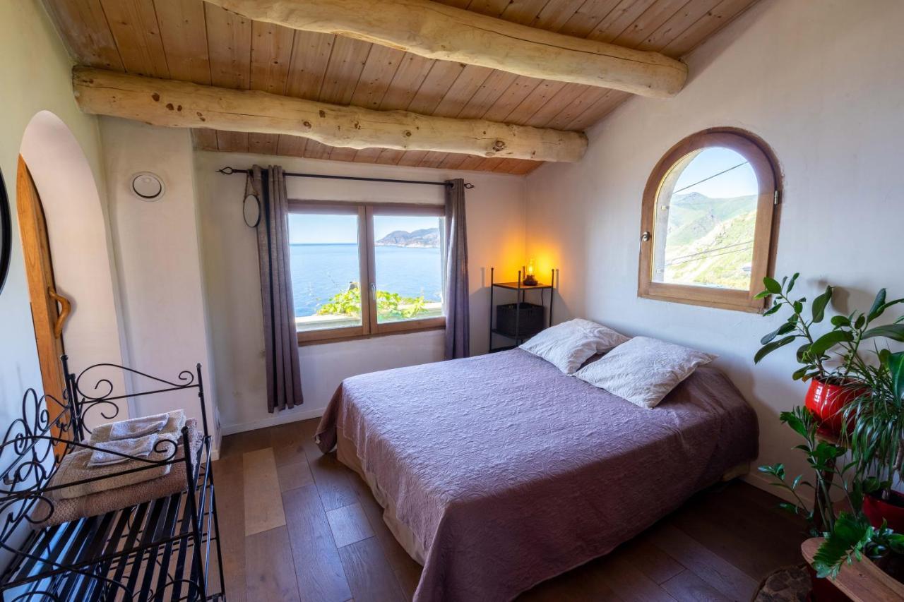 Coin De Paradis Vue Dominante Sur Mer, Montagne Et Tour Genoise Avec Jacuzzi Pino Zewnętrze zdjęcie