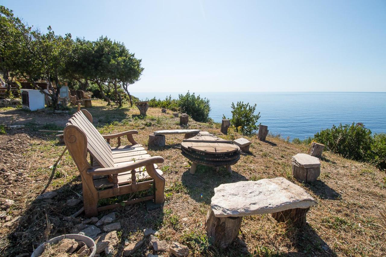 Coin De Paradis Vue Dominante Sur Mer, Montagne Et Tour Genoise Avec Jacuzzi Pino Zewnętrze zdjęcie